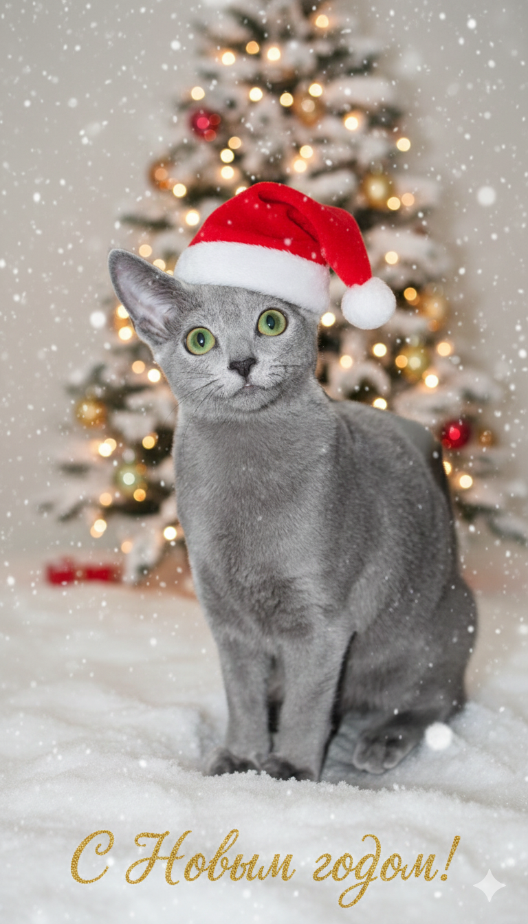 Русские голубые котята с европейскими родословными (от первых РГ императрицы Екатерины II)