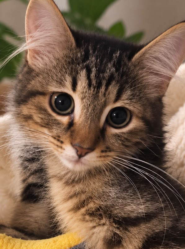 Котёнок Пушинка в добрые руки