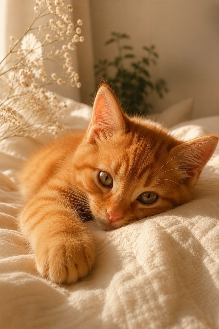 Котёнок рыжий