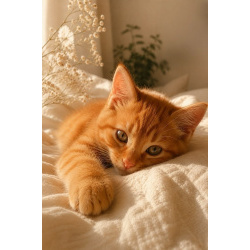 Котёнок рыжий