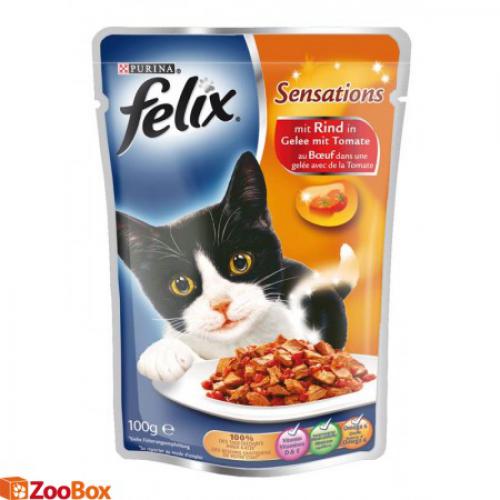 Felix влажный корм для кошек в уп по 85 гр.